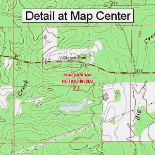   Map   Pine Bluff NW, Arkansas (Folded/Waterproof)