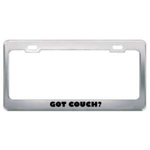  Got Couch? Last Name Metal License Plate Frame Holder 