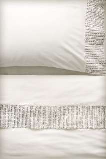 Typeface Sheet Set   Anthropologie