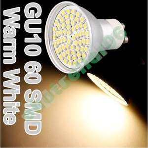   220V 60 3528 SMD LED Warm White Spotlight Lamp Bulb Light NEW  