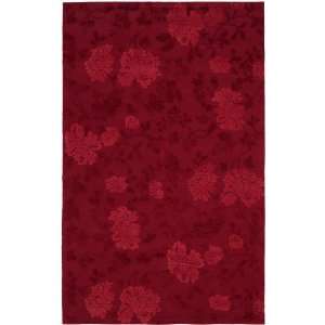  HRI Destiny 474 Red 3 6 x 5 6 Area Rug