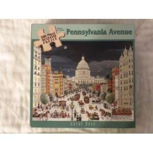  Wood Jigsaw Puzzle Pennsylvania Avenue Toys & Games