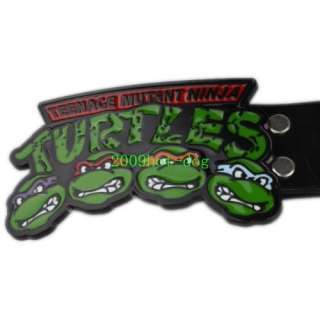 Teenage Hero Mutant Ninja Turtles Fighters Buckle Free Belt Xmas Gift 