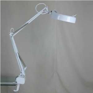  Bundle 05 Fluorescent Swing Arm Magnifier Lamp in White 