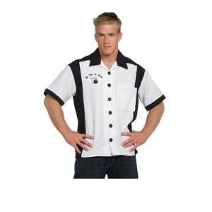  Bowling Shirt Costume in White Toys & Games