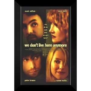   We Dont Live Here Anymore 27x40 FRAMED Movie Poster