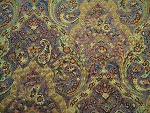5290 DISCOUNT 2 YD++ UPHOLSTERY HIGH END PAISLEY CHENIL  