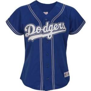   Dodgers Alternate Blue Womens MLB Replica Jersey