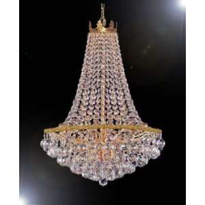  *FRENCH EMPIRE CRYSTAL CHANDELIER*