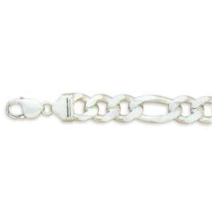  .925 Sterling Silver 8 300 Figaro Chain Bracelet Jewelry