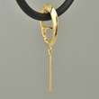 Gold Plated Sterling SILVER Necklace Clip in ENHANCER  