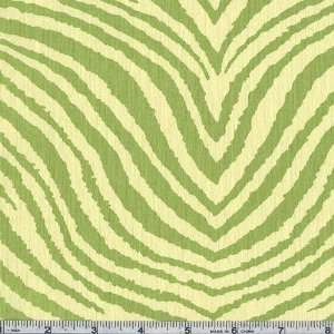  45 Wide Peyton Collection Zebra Lime Fabric By The Yard 