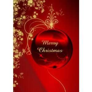  Elegant Red Christmas Ornament Greeting Card Health 