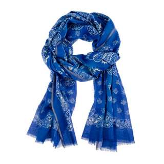 cotton bandana scarf   scarves & hats   Womens accessories   J.Crew