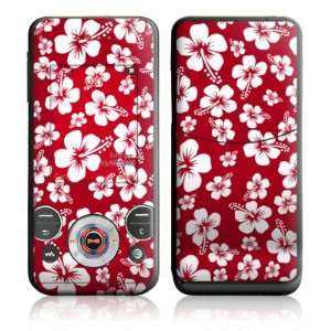  Aloha Red Design Protective Skin Decal Sticker for Sony 