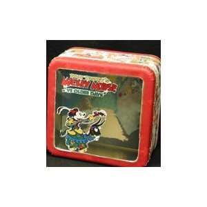  Mickey Mouse Square with Window 3d Tin Box   Mickey Mouse 