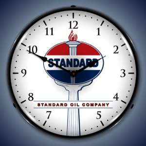  Colorful Standard Oil 14 Inch Lighted Wall Clock 