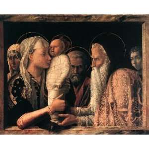   name Presentation at the Temple, By Mantegna Andrea