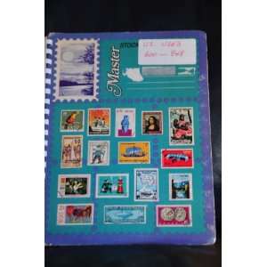  Master Stock Stamp Collectors Display Book with Paper 