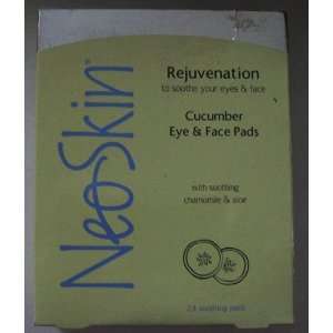  Neo Skin Rejuvenation Cucumber Eye and Face Pads 24 