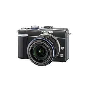  Olympus E PL1 PEN Digital Camera w/14 42mm Lens (Black 