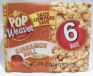 Pop Weaver Cinnamon Roll Microwave Popcorn 17.1 oz  