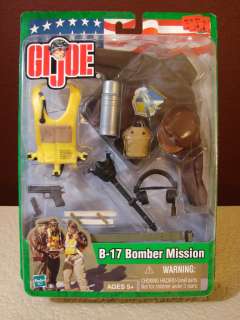JOE B 17 BOMBER MISSION 12 FIGURES ACCESSORIES  