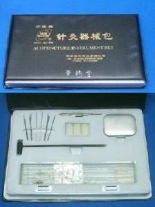 Acupuncture Instrument Set with 250+ Assorted Needles  