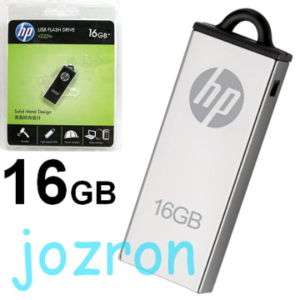 HP v220w 16GB 16G USB Flash Pen Drive Memory Disk Metal  