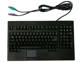 109 key Industrial Keyboard w/ TouchPad Rugged PS2 NEW  