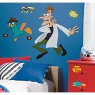   Phineas & Ferb   Agent P Peel & Stick Giant Wall Decals 