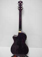   Passionflower Tranz Purple/Quilted Maple Acoustic Electric Guitar