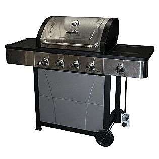  Gas Grill with Lidded Side Burner  Char Broil Outdoor Living Grills 