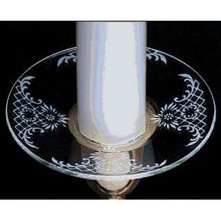  Biedermann & Sons M117 Glass Bobeche With White Lace