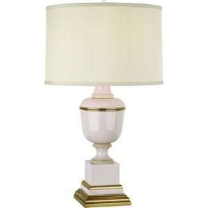 Robert Abbey 2602X Mary Mcdonald Annika   One Light Table Lamp, Blush 
