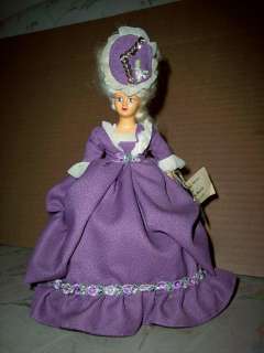 Vintage Peggy Nisbet Madame Du Barry 9 Doll Purple Dress H/271  