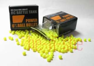 Boxes x 250ct 6mm Power BALL BULLET for BB gun RC Battle Tank  