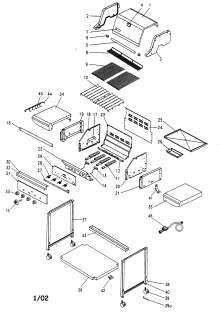 KENMORE Grill Grill Parts  Model 141155401  PartsDirect