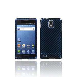  Samsung i997 Infuse 4G Graphic Case   Blue Racing Fiber 