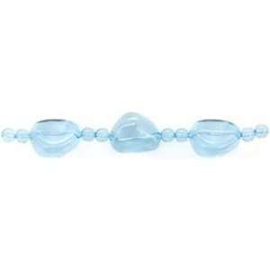 com Blue Moon Enchanted Planet Resin Beads 7 Strand Organic #1 Blue 