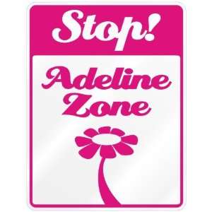    New  Stop  Adeline Zone  Parking Sign Name