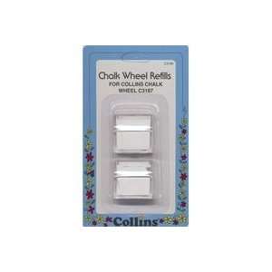    Collins Chalk Wheel Refill White (6 Packages)