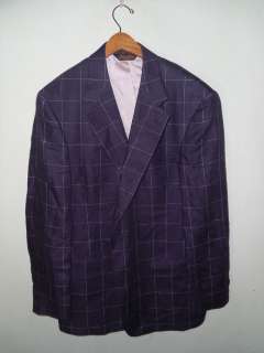 Brooks Brothers Navy Blue Pure Linen Sport Coat 42 R  