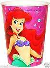 Disney Little Mermaid Princess Ariel Keepsake Plastic Stadium Cup 
