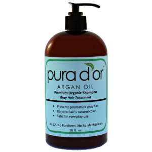  Pura dor Gray Hair Prevention Premium Organic Shampoo 