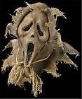 Scarecrow Ghost Face Horror Scary Mask Costume Halloween Accessory NEW