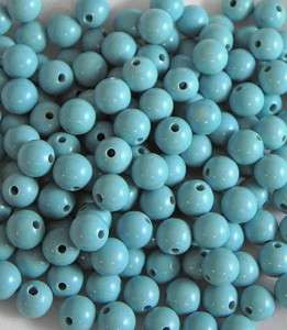 Natural Turquoise Tq round Beads Finished gems stones gemstones 
