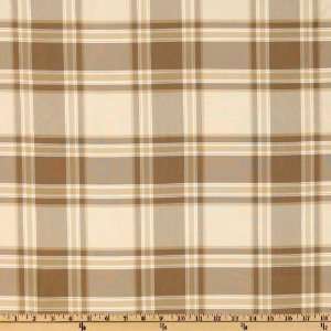   Dupioni Silk Check Taupe Fabric By The Yard Arts, Crafts & Sewing