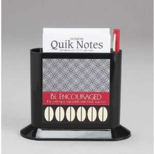   Be Encouraged Inspirational Memo Holder   Quik Notes