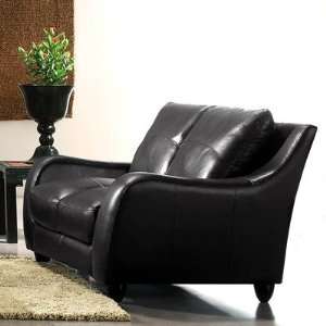  Napoli Leather Loveseat in Black Arts, Crafts & Sewing